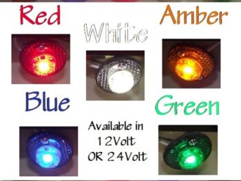 LED PENNY LIGHTS – 5 Colours – 12V or 24V | Car Rubber Kits Gold Coast | Car Rubber Seals | Better Auto Rubber