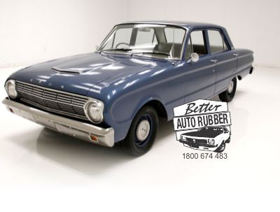  Kit de goma XL Ford Falcon Sedan - Canal Bailey de acero inoxidable - ¡El paraíso del restaurador de automóviles!