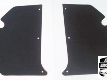 HD-HR Holden Black Embossed Board Kick Panels PAIR with Clips
