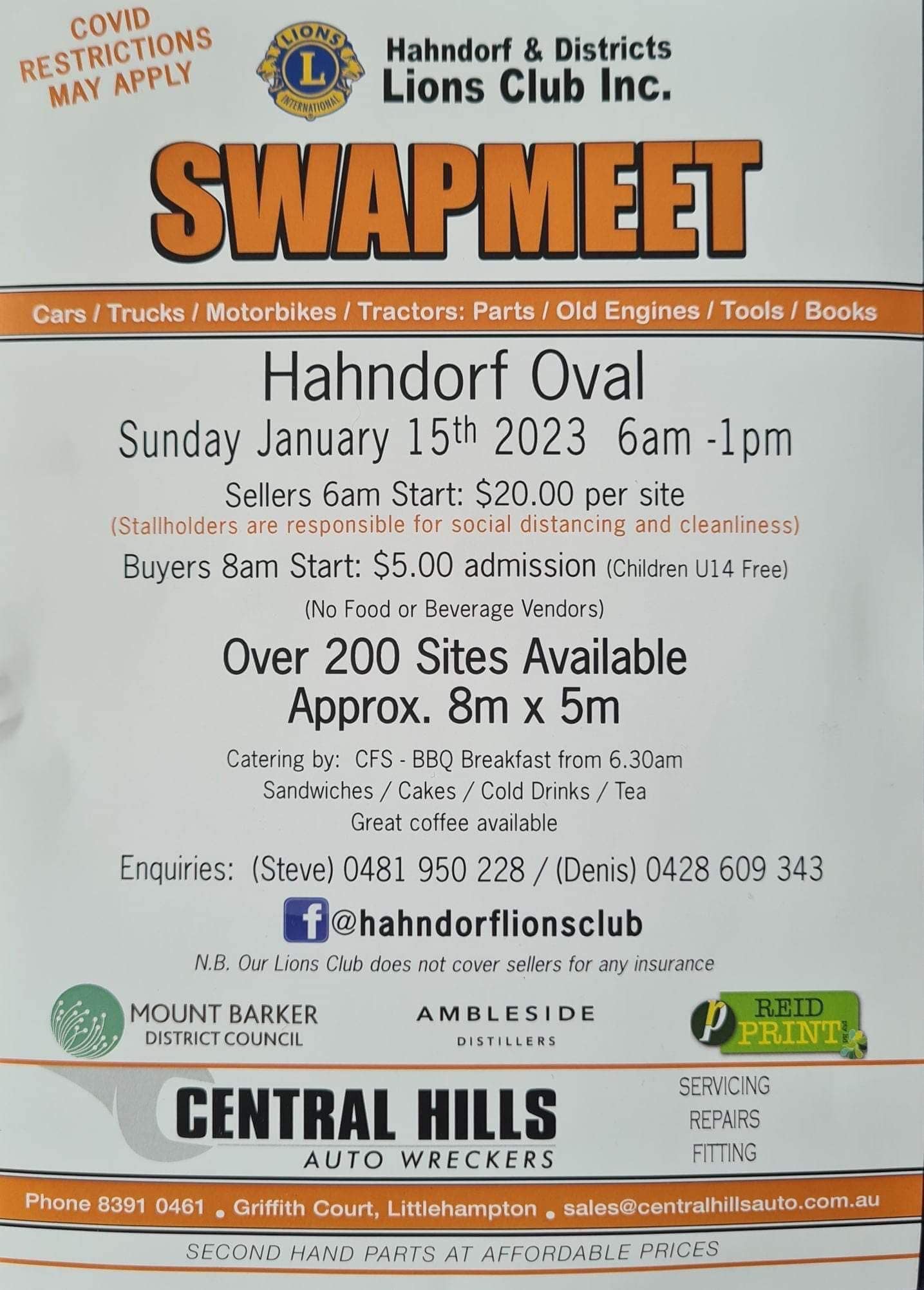 Swap Meet Hahndorf 2023