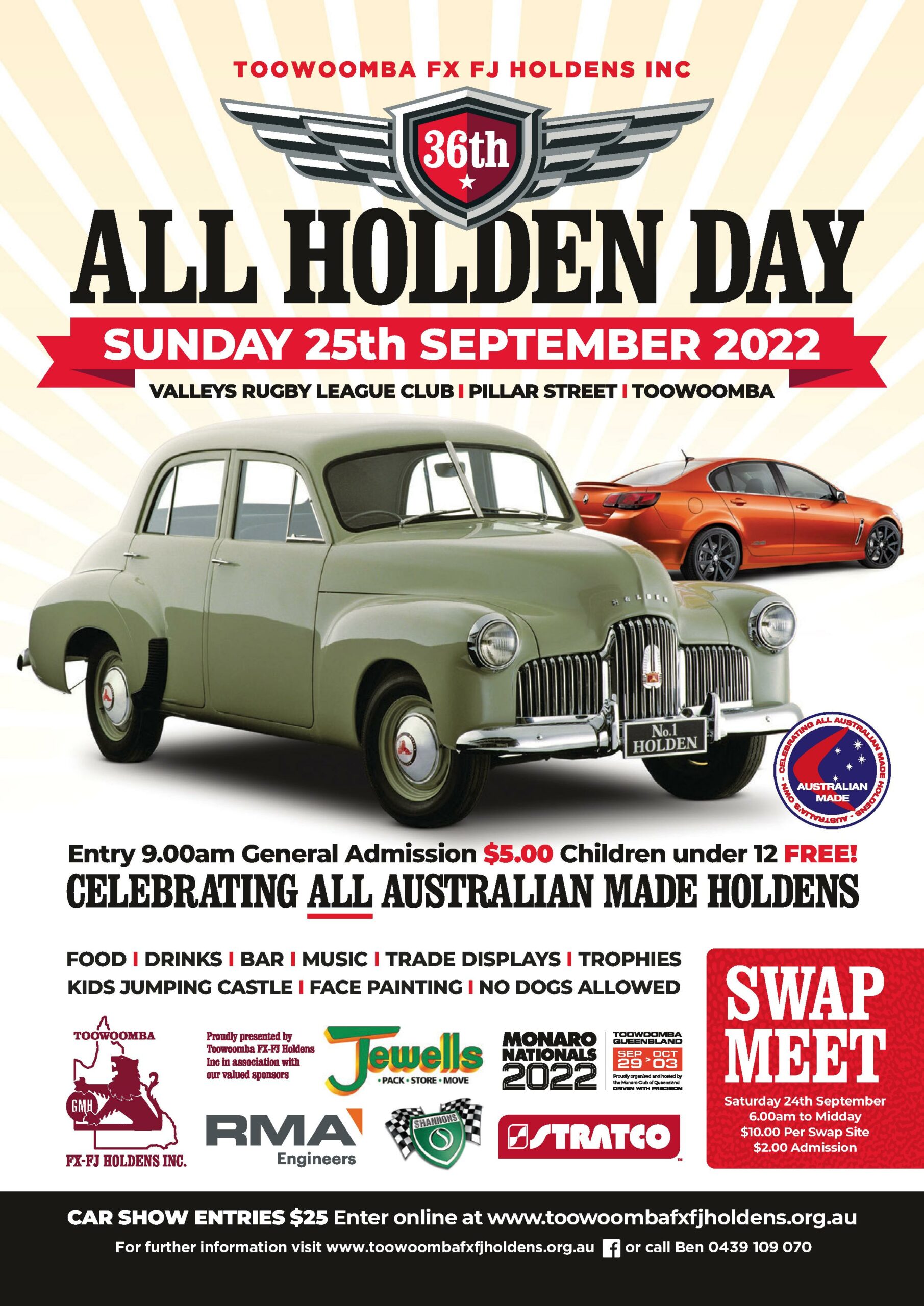 All Holden Day & Swap Meet Toowoomba 2022